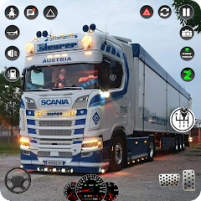 euro cargo truck simulator 3d scaled