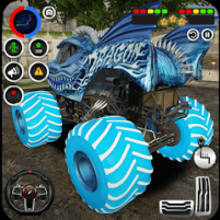 extreme monster truck game 3d scaled