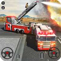 fire engine truck driving sim scaled