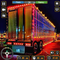 modern euro truck simulator 3d scaled