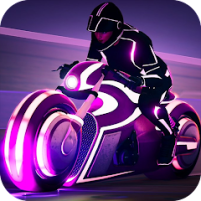 neon bike race traffic rider scaled