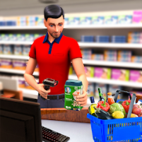 shopping mall store 3d cashier scaled