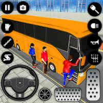 coach bus driving simulator 3d scaled