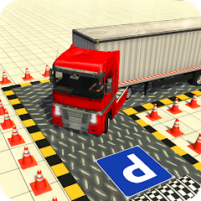 euro truck parking truck jam scaled