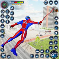 flying rope hero spider game scaled