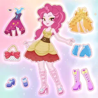 pony dress up magic princess scaled