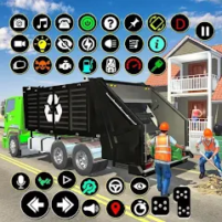 real garbage truck simulator scaled