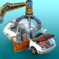 car junkyard simulator scaled