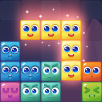 cute block puzzle kawaii game