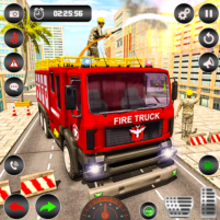 emergency fire truck game