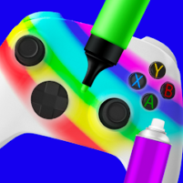 joystick art coloring diy scaled