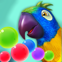 parrot bubble scaled