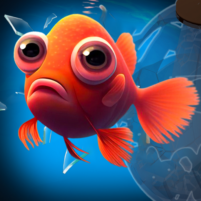 piranha escape hungry fish io scaled