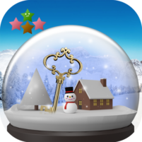 snow globe and snowscape