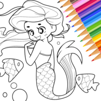 mermaid coloringmermaid games
