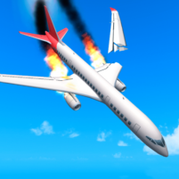 plane crash flight simulator scaled