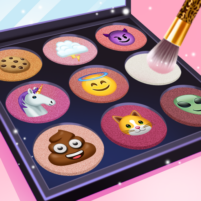 emoji makeup game