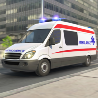 hospital ambulance car driving scaled