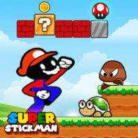 red super stickman go