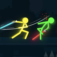 stickman warrior super battle