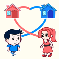 draw to home love couple scaled