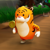 jungle run animal running game