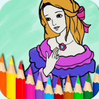 princess coloring book