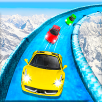 waterslide car racing games 3d