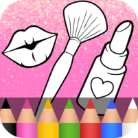 beauty coloring book for girls