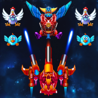 chicken shooter galaxy attack