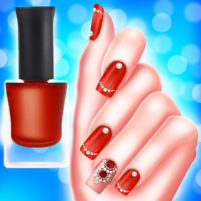 fashion doll nail salon