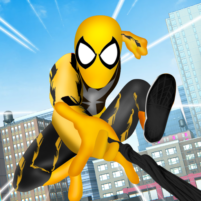 rope hero spider web 3d master