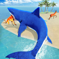 shark attack sim hunting game