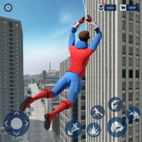 spider fighting hero game
