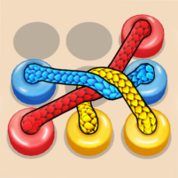 tangle master twisted knot 3d scaled