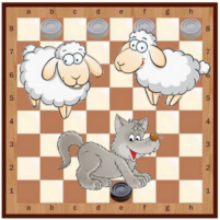 wolf and sheep board game