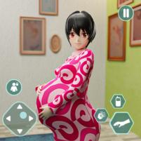 anime pregnant mother games