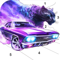 cars transport coloring games