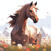 horse family animal simulator