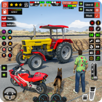 indian farming tractor game